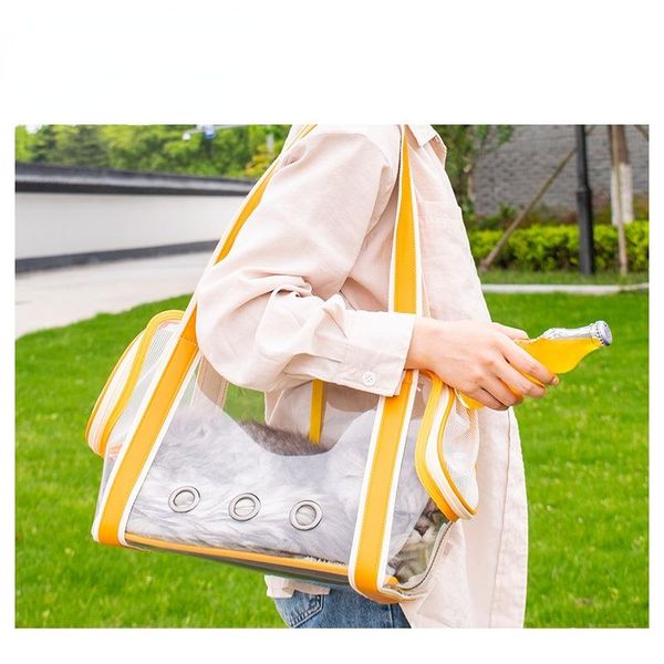cat carriers,crates & houses bag out portable pet one shoulder transparent large space
cat carriers,crates & houses bag out portable pet one shoulder transparent large space