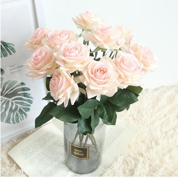 decorative flowers & wreaths artificial rose real touch silk wedding decoration single party supplies home accessories
decorative flowers & wreaths artificial rose real touch silk wedding decoration single party supplies home accessories