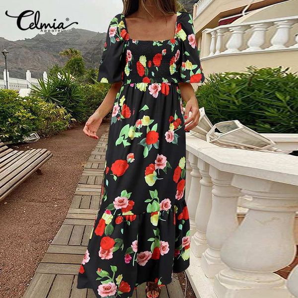 dresses celmia elegant fishtail women maxi dresses 2021 casual square collar high waist sundress french romantic floral printed vestidos, Black;gray
dresses celmia elegant fishtail women maxi dresses 2021 casual square collar high waist sundress french romantic floral printed vestidos, Black;gray