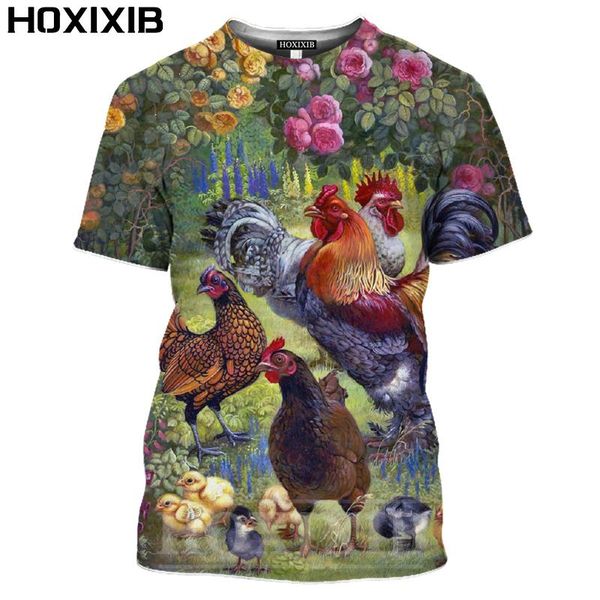 men's t-shirts hoxixib summer o neck 3d print animal cock t shirt women men tshirt exquisite oil painting harajuku chick hen hip hop st, White;black
men's t-shirts hoxixib summer o neck 3d print animal cock t shirt women men tshirt exquisite oil painting harajuku chick hen hip hop st, White;black