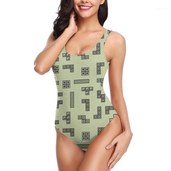 women's swimwear women 2021 exotic bikinis retro game swimsuit one piece vintage 80s beach wear for, White;black
women's swimwear women 2021 exotic bikinis retro game swimsuit one piece vintage 80s beach wear for, White;black