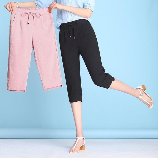 women's pants & capris women summer 2021 breathable cotton linen high waist 3/4 calf length trouser solid plus size korean fashion bott, Black;white
women's pants & capris women summer 2021 breathable cotton linen high waist 3/4 calf length trouser solid plus size korean fashion bott, Black;white