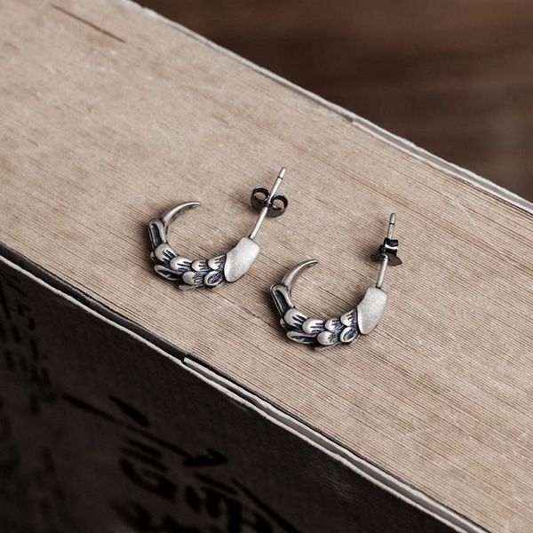 silver color eagle claw stud earrings fashion jewelry men's and women's punk style anti allergy, Golden;silver
silver color eagle claw stud earrings fashion jewelry men's and women's punk style anti allergy, Golden;silver