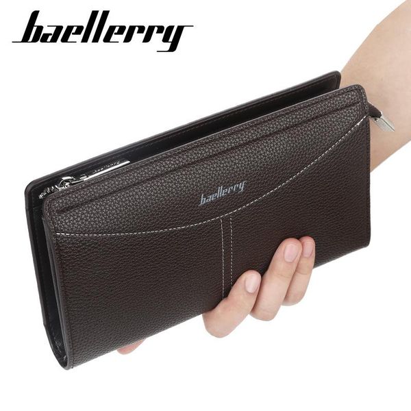 wallets baellerry fashion long male soft leather wallet large-capacity multifunctional zipper clutch bag men classic business handbag, Red;black
wallets baellerry fashion long male soft leather wallet large-capacity multifunctional zipper clutch bag men classic business handbag, Red;black