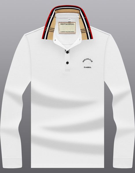 fashion designer men's t-shirt cotton polo shirt solid color long sleeve slim fit breathable street shirts m--3xl, White;black
fashion designer men's t-shirt cotton polo shirt solid color long sleeve slim fit breathable street shirts m--3xl, White;black