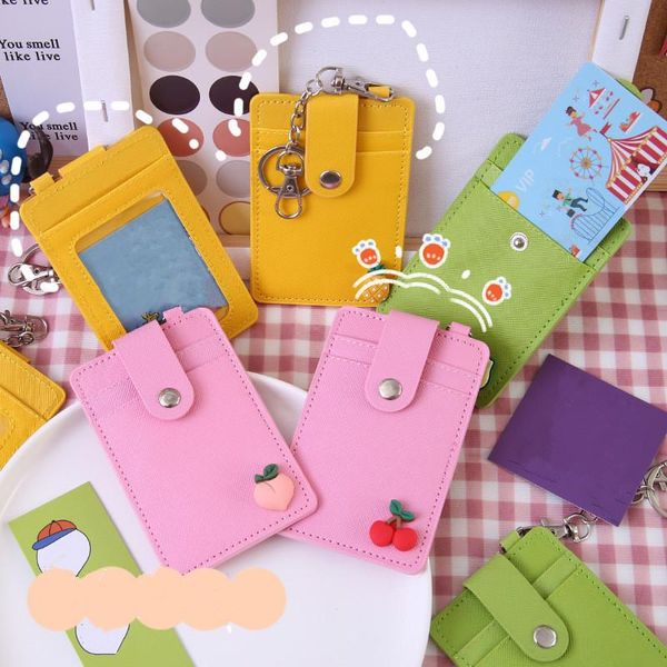 card holders fashion women holder wallet fruit flower credit id business money purse girl cute key bags with chain, Brown;gray
card holders fashion women holder wallet fruit flower credit id business money purse girl cute key bags with chain, Brown;gray