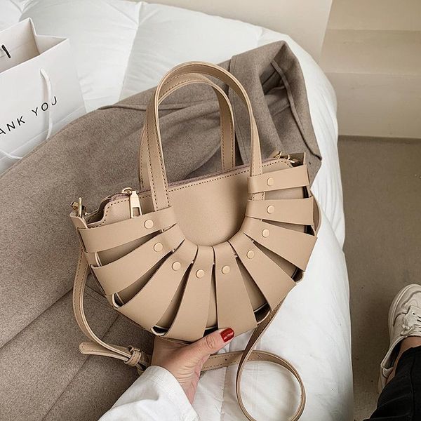 evening bags trendy ladies beige handbag cute sac a main small white rivet bag designer hollow out messenger semicircular purse tote
evening bags trendy ladies beige handbag cute sac a main small white rivet bag designer hollow out messenger semicircular purse tote