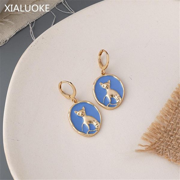 dangle & chandelier xialuoke cute romantic geometry oval matte gold cat earrings for women lovely summer trendy jewelry accessories, Silver
dangle & chandelier xialuoke cute romantic geometry oval matte gold cat earrings for women lovely summer trendy jewelry accessories, Silver