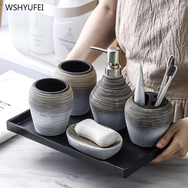 bath accessory set ceramic retro bathroom accessories baby bottle mouthwash cup soap toothbrush hold toilet tools household supplies
bath accessory set ceramic retro bathroom accessories baby bottle mouthwash cup soap toothbrush hold toilet tools household supplies