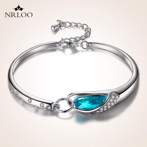 bangle blue water drop ocean tears gemstone women's adjustable bracelet austrian crystal zircon girl fashion wedding party gif, Black
bangle blue water drop ocean tears gemstone women's adjustable bracelet austrian crystal zircon girl fashion wedding party gif, Black