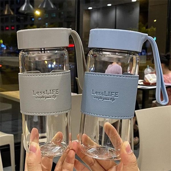 wine glasses glass cup double with sleeve simple sealed portable boron silicon high capacity bottom mug
wine glasses glass cup double with sleeve simple sealed portable boron silicon high capacity bottom mug