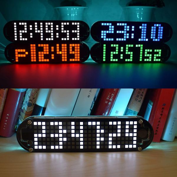 timers led timer alarm clock kit high accuracy durable diy digital dot matrix countdown with temperature date week time display
timers led timer alarm clock kit high accuracy durable diy digital dot matrix countdown with temperature date week time display