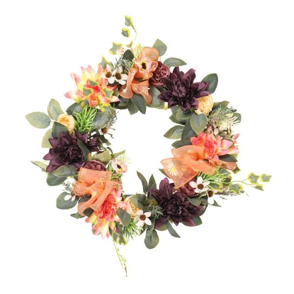 purple dahlia wreath door hanging garland decor household decorative flowers & wreaths
purple dahlia wreath door hanging garland decor household decorative flowers & wreaths