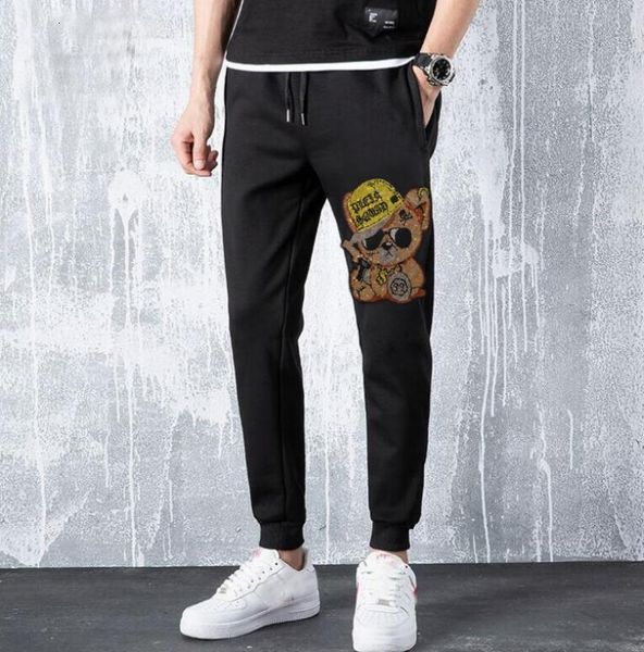 men's pants the transportation of the strass sweatpants casual sport designer sell pants man selling, Black
men's pants the transportation of the strass sweatpants casual sport designer sell pants man selling, Black