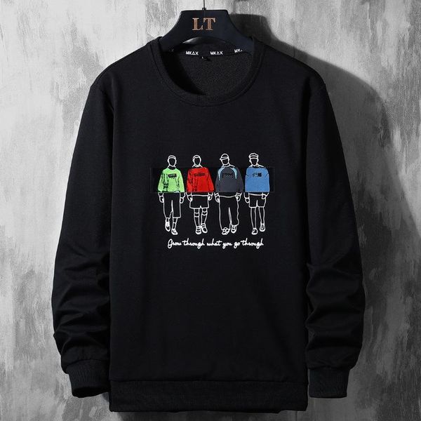 men's t-shirts autumn men cotton t-shirt 9xl long sleeve large size 7xl tshirt print hipster winter man black tees 60 62 145kg, White;black
men's t-shirts autumn men cotton t-shirt 9xl long sleeve large size 7xl tshirt print hipster winter man black tees 60 62 145kg, White;black