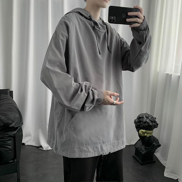 men's hoodies & sweatshirts spring and autumn stand collar hoodie men korean fashion loose casual harajuku streetwear hip hop sports pu, Black
men's hoodies & sweatshirts spring and autumn stand collar hoodie men korean fashion loose casual harajuku streetwear hip hop sports pu, Black
