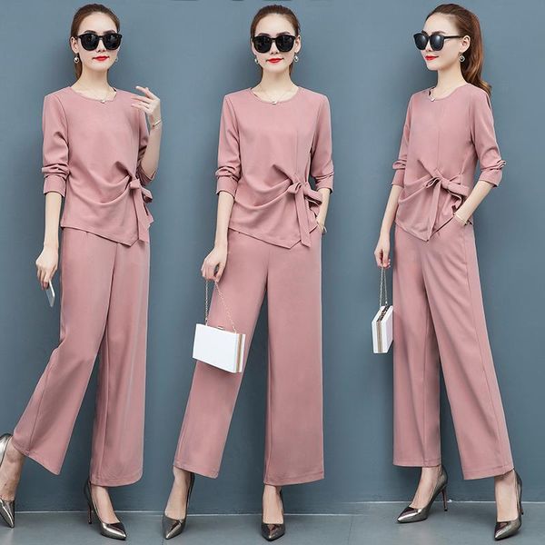 two piece dress women outfits set and wide-legged pants sportswear tracksuit women's sweatsuit fashion clothing sets, White
two piece dress women outfits set and wide-legged pants sportswear tracksuit women's sweatsuit fashion clothing sets, White