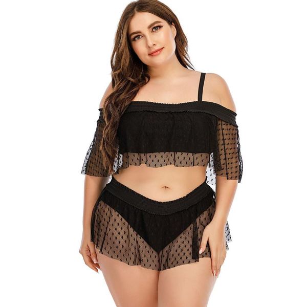one-piece suits 2021 bikini mesh stitching large big size black one-shoulder split fat swimsuit women swimwear 5xl sw198
one-piece suits 2021 bikini mesh stitching large big size black one-shoulder split fat swimsuit women swimwear 5xl sw198