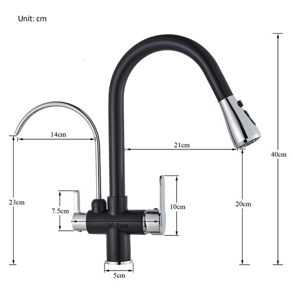 kitchen faucets matte black filtered crane for pull out spray 360 rotation water filter tap three ways sink mixer faucet bx5l
kitchen faucets matte black filtered crane for pull out spray 360 rotation water filter tap three ways sink mixer faucet bx5l