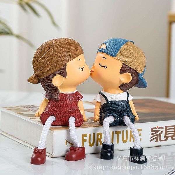 haohuo resin craft car cake home decoration creative valentine's day gift stay cute kiss doll
haohuo resin craft car cake home decoration creative valentine's day gift stay cute kiss doll