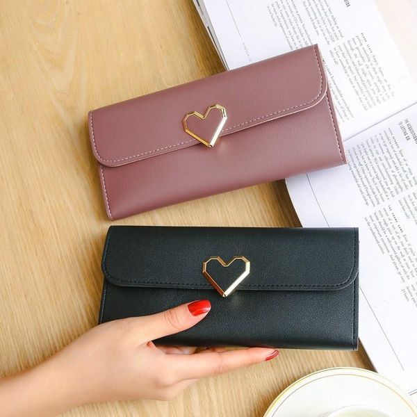 women long wallets purses love heart for ladies girl money pocket card holder female phone clutch bag, Red;black
women long wallets purses love heart for ladies girl money pocket card holder female phone clutch bag, Red;black
