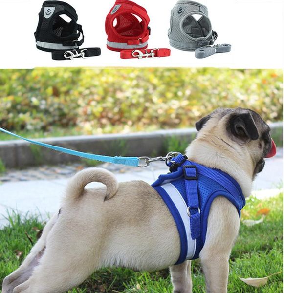 dog harness and leash set pet vest for small dogs with adjustable reflective step collars & leashes
dog harness and leash set pet vest for small dogs with adjustable reflective step collars & leashes