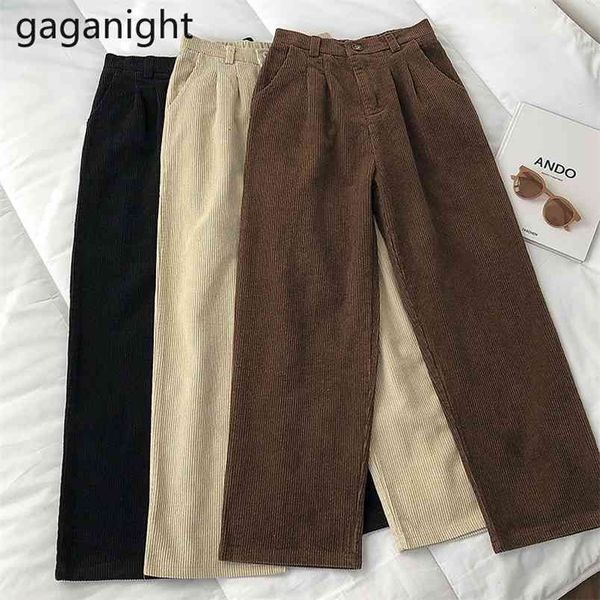 spring autumn ins vintage corduroy straight pants korean high waist loose female trousers with zippers and pockets 210601, Black;white
spring autumn ins vintage corduroy straight pants korean high waist loose female trousers with zippers and pockets 210601, Black;white