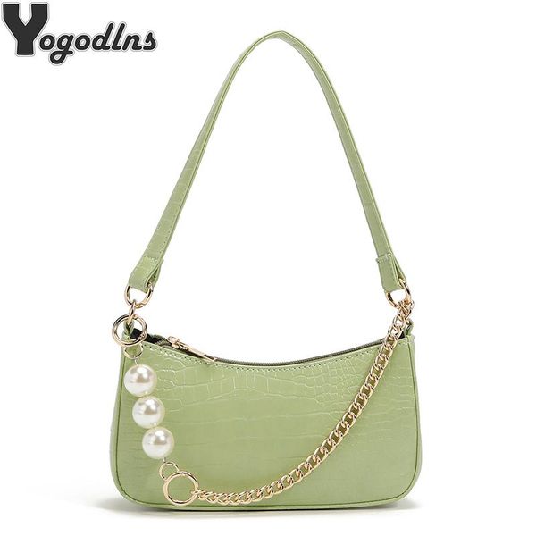 cross body crocodile pattern baguette handbag for women pearl chain ladies small shoulder bag fashion design pu leather armpit clutch purse
cross body crocodile pattern baguette handbag for women pearl chain ladies small shoulder bag fashion design pu leather armpit clutch purse