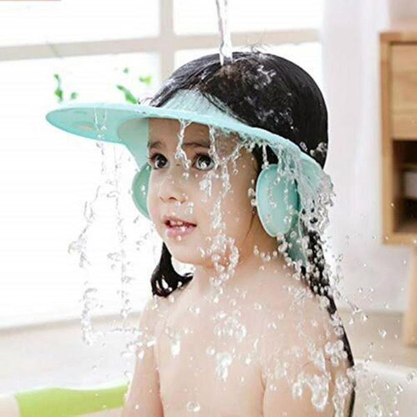 shower caps 1pc baby bathroom safety visor cap child adjustable soft protect showers hair sauna hat fdh
shower caps 1pc baby bathroom safety visor cap child adjustable soft protect showers hair sauna hat fdh