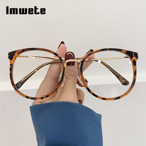 fashion sunglasses frames imwete luxury round women's glasses men vintage leopard spectacles 2021 anti-blue light computer optical eyew, Black
fashion sunglasses frames imwete luxury round women's glasses men vintage leopard spectacles 2021 anti-blue light computer optical eyew, Black