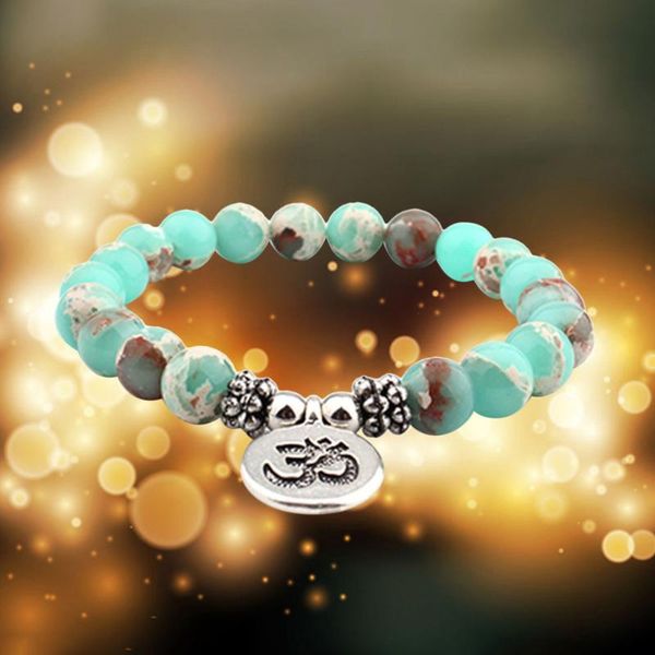 charm bracelets natural womens mens beaded imperial jasper energy elastic stone yoga bracelet bangle (green), Golden;silver
charm bracelets natural womens mens beaded imperial jasper energy elastic stone yoga bracelet bangle (green), Golden;silver
