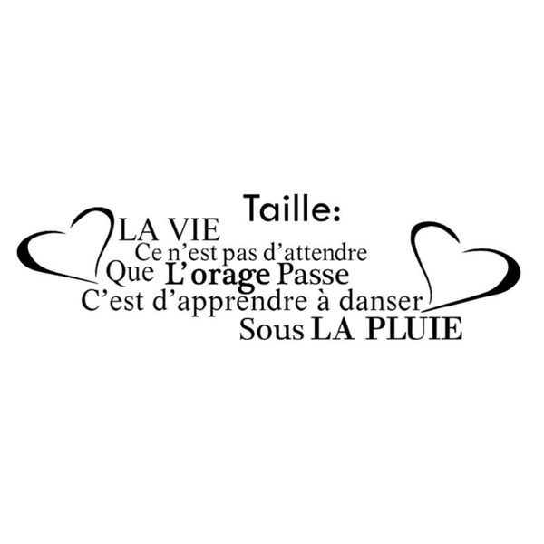 wallpapers french citation de la vie wall art decals wallpaper for living room decor house decoration poster
wallpapers french citation de la vie wall art decals wallpaper for living room decor house decoration poster