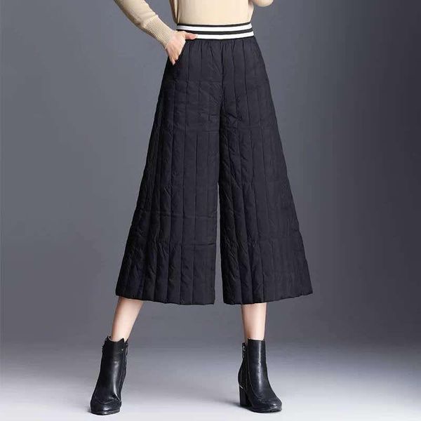women's pants & capris elegant winter wide leg office lady warm thicken cotton pant women stripe elastic waist cropped baggy vintage bo, Black;white
women's pants & capris elegant winter wide leg office lady warm thicken cotton pant women stripe elastic waist cropped baggy vintage bo, Black;white