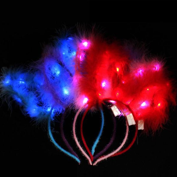 fashion crown cute light up headband with plush ear outdoor colorful glow hair band dj music party cheering props decoration
fashion crown cute light up headband with plush ear outdoor colorful glow hair band dj music party cheering props decoration
