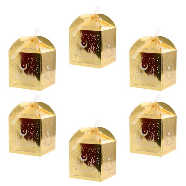 50pcs hollow eid pattern candy box paper chocolate bag gift container for wedding festival (golden) wrap
50pcs hollow eid pattern candy box paper chocolate bag gift container for wedding festival (golden) wrap