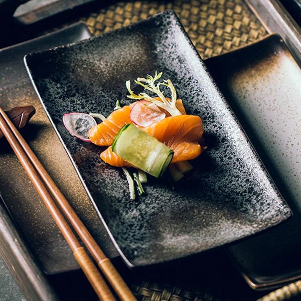 dishes & plates plate large size flat nice tableware creative rectangular japanese ceramic sushi
dishes & plates plate large size flat nice tableware creative rectangular japanese ceramic sushi