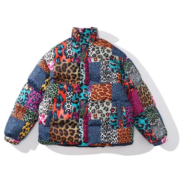 men's jackets 2021 hip hop oversized streetwear men parka jacket leopard print patchwork padded coat winter harajuku fashion warm, Black;brown
men's jackets 2021 hip hop oversized streetwear men parka jacket leopard print patchwork padded coat winter harajuku fashion warm, Black;brown