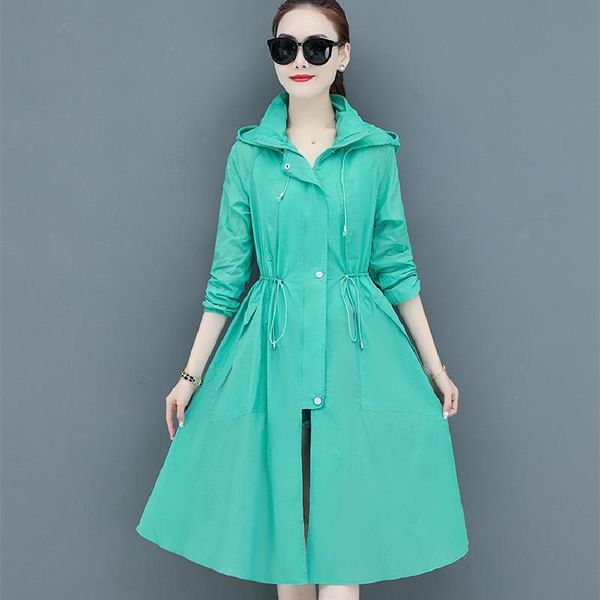 women's trench coats spring autumn simple mid-length coat womens 2021 korean fashion loose all-match long sleeve windbreaker overcoat f, Tan;black
women's trench coats spring autumn simple mid-length coat womens 2021 korean fashion loose all-match long sleeve windbreaker overcoat f, Tan;black