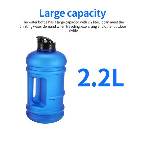 water bottle 2.2 liter large capacity portable drinking with carrying strap for outdoor gym camping hiking traveling
water bottle 2.2 liter large capacity portable drinking with carrying strap for outdoor gym camping hiking traveling