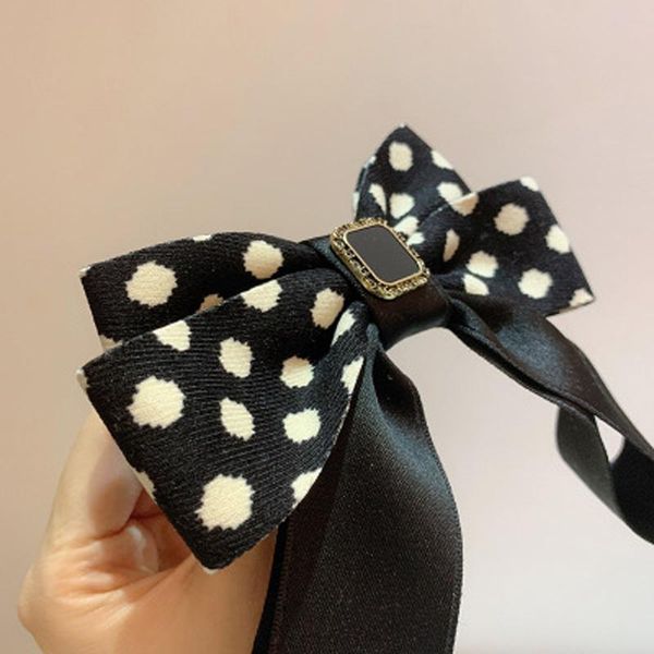 hair clips & barrettes fashion headdress sweet lady temperament large back clip metal spring black ribbon wave point bow beautiful hairpin, Golden;silver
hair clips & barrettes fashion headdress sweet lady temperament large back clip metal spring black ribbon wave point bow beautiful hairpin, Golden;silver