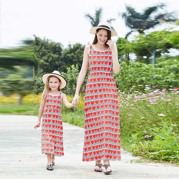 family matching clothes summer parent-child dresses mother and girl clothing peach heart print dress mommy and me dress, Blue
family matching clothes summer parent-child dresses mother and girl clothing peach heart print dress mommy and me dress, Blue