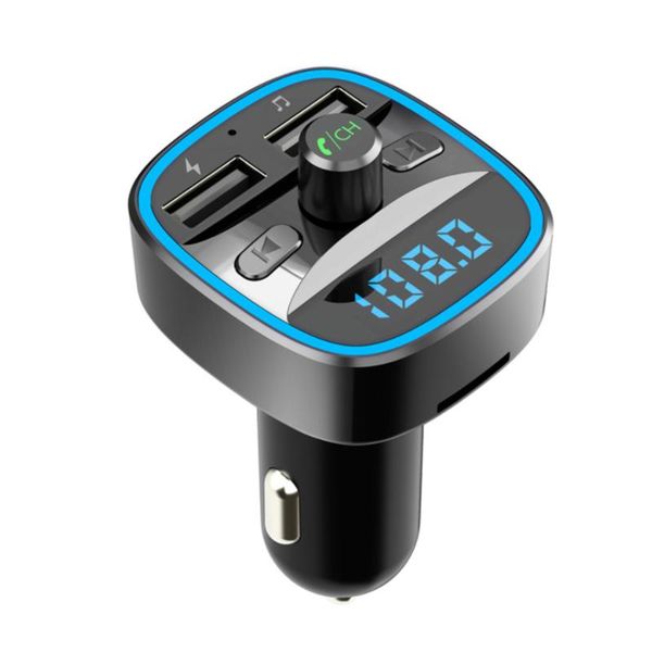 car audio wireless bluetooth 5.0 fm transmitter dual usb charger hands mp3 player tf card
car audio wireless bluetooth 5.0 fm transmitter dual usb charger hands mp3 player tf card