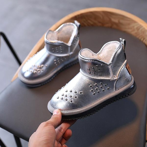 children boots shoes for girls boys kids winter female padded warm plush black sivler 5-10 years size 26-36, Black;grey
children boots shoes for girls boys kids winter female padded warm plush black sivler 5-10 years size 26-36, Black;grey