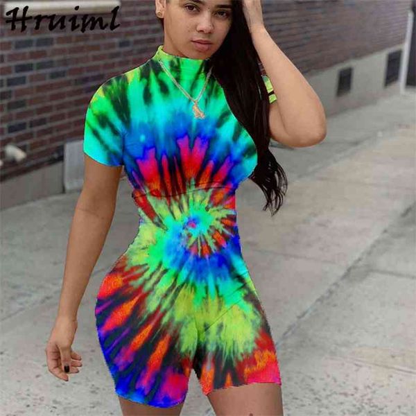 bodycon jumpsuit women summer short sleeve round neck playsuits and jumpsuits tie dye casual fashion 210513, Black;white
bodycon jumpsuit women summer short sleeve round neck playsuits and jumpsuits tie dye casual fashion 210513, Black;white
