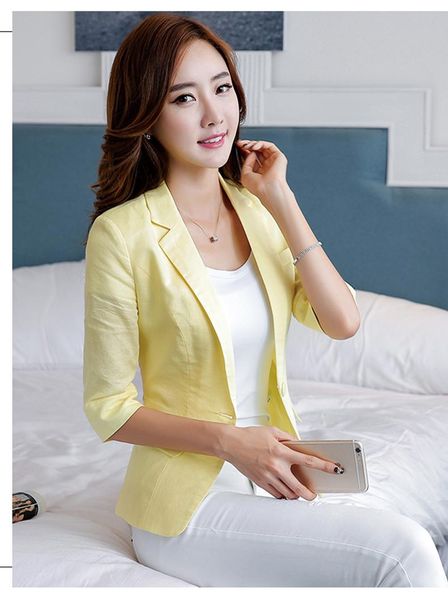 women's suits & blazers boollili 2021 summer elegant slim fit blazer women linen suit short jacket female pink white black
women's suits & blazers boollili 2021 summer elegant slim fit blazer women linen suit short jacket female pink white black
