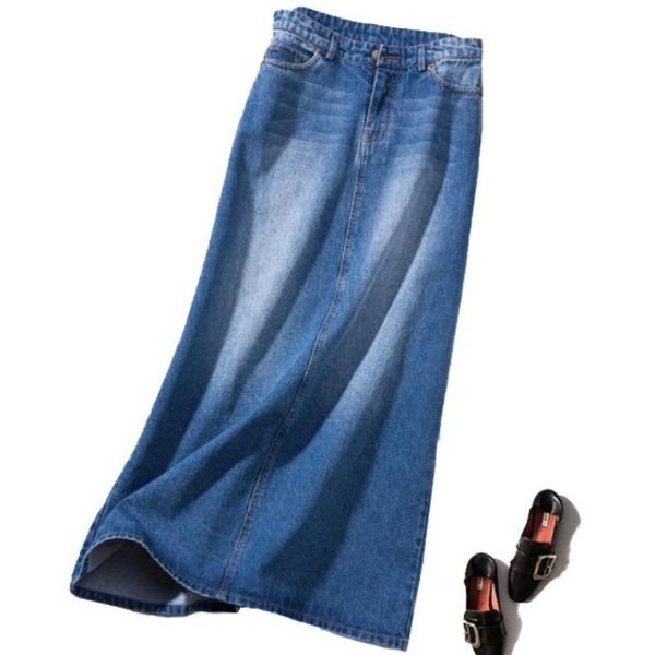 skirts high waist denim skirt women spring autumn fashion a-line ankle length jeans plus size 2xl, Black
skirts high waist denim skirt women spring autumn fashion a-line ankle length jeans plus size 2xl, Black