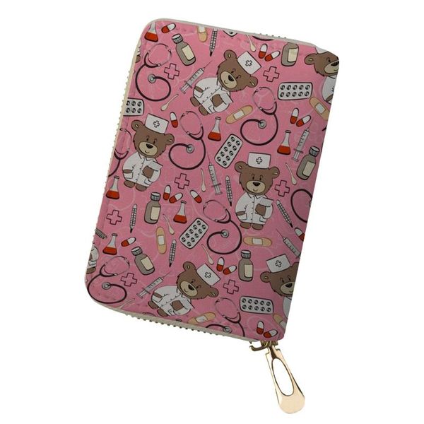 card holders bear holder cute pink cover case cardholder for girls pu leather zipper wallet small purse 18 slots, Brown;gray
card holders bear holder cute pink cover case cardholder for girls pu leather zipper wallet small purse 18 slots, Brown;gray