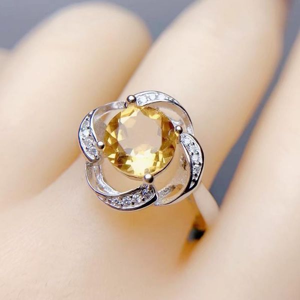 natural real citrine flower ring per jewelry 925 sterling silver 8*8mm 1.8ct gemstone fine t212113 cluster rings, Golden;silver
natural real citrine flower ring per jewelry 925 sterling silver 8*8mm 1.8ct gemstone fine t212113 cluster rings, Golden;silver