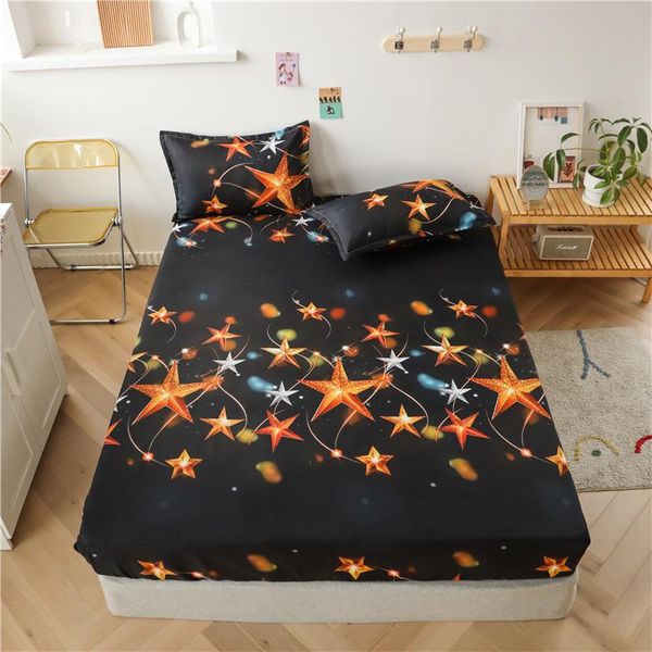 sheets & sets 3 pcs mattress cover with elastic przescieradlo z gumka high-grade active printed fitted sheet for bedding linen 180x200
sheets & sets 3 pcs mattress cover with elastic przescieradlo z gumka high-grade active printed fitted sheet for bedding linen 180x200