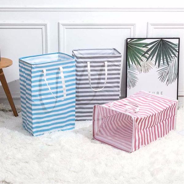 laundry bags 75l clothes storage basket simple modern style striped moisture-proof dirty hamper home for toys
laundry bags 75l clothes storage basket simple modern style striped moisture-proof dirty hamper home for toys